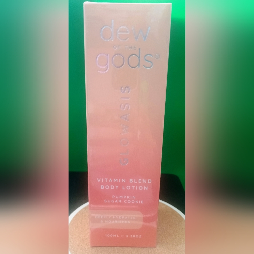 Dew of the Gods Glowasis Vitamin Blend Body Lotion BNIB